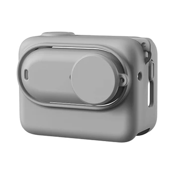 Защитна кутия, силиконов калъф за фотоапарат, защита от надраскване, защитна кутия за камера, мини чанта за съхранение на Insta360 GO3