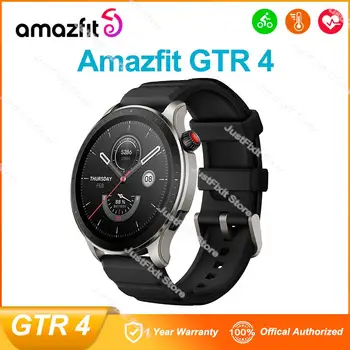 Смарт часовници Amazfit GTR 4 с вграден Алекса 150 спортни режими Bluetooth Телефонни разговори Смарт часовника 14 дни автономна работа