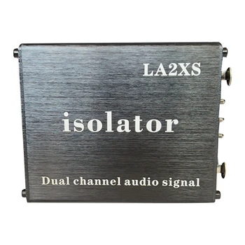 1 бр. изолатор възвратно аудио Елиминира текущи шумове Двоен 6,5 XLR смесване конзоли аудиоизолятор LA2XS