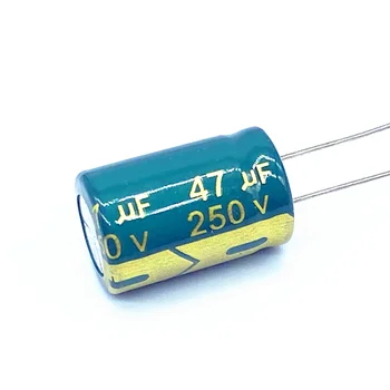 10 бр./лот 250 47 icf алуминиеви електролитни кондензатори размер от 13*20 47 icf 20%