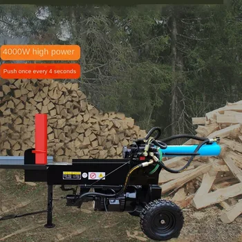 10-мащабна дровокол хидравлични електрически планински брадва за рязане на дърво, дровокольная машина, артефакт за колки дърво