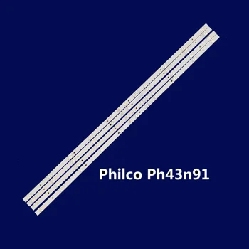 100% чисто нов led за Led телевизор Philco Ph43n91 430n91gm04x10c0069 1 комплект-4шт