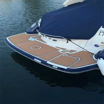 2018 Monterey M3 M5 MSX Swim Platfrom Степенка за лодки EVA Foam Подложка за подови настилки от тиково дърво