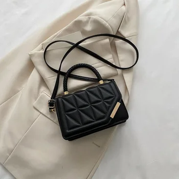 2023 Нова Дамски Модерна чанта, Преносима Козметика, Дамска чанта за през рамото от изкуствена кожа, чанта-месинджър през рамо, за парти