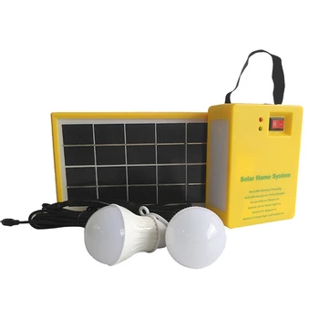 3,5 W соларен панел, комплект от 2 лампи, слънчевата система, енергоспестяващ слънчева светлина, външен и вътрешен акумулаторна батерия led лампа