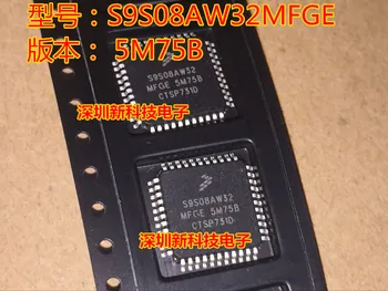 5 бр./лот Оригинален нов S9S08AW32MFGE 5M75B QFP44