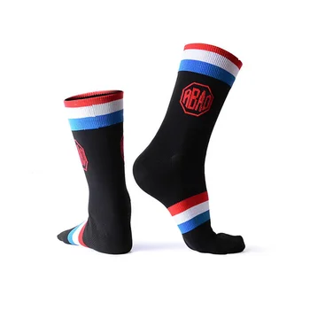 5 двойки на износоустойчивост абсорбираща влагата чорапи за колоездене на открито спортове, бягане, колоездене чорапи за мъже, жени, деца, Размерът на 29-43