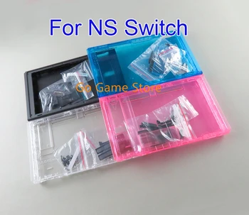 5 комплекта за NS Switch В пълен корпус, част от корпуса с множество бутони на Предната и задната част на предната панел на конзолата NS NX