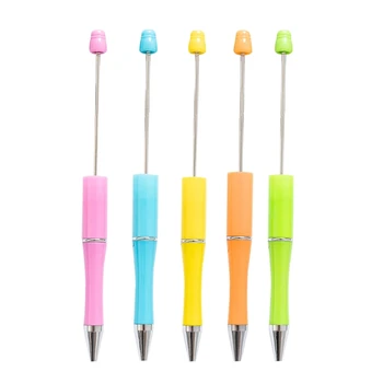 5 Опаковки Пластмасови дръжки с топки, химикалки, Химикалка писалка, Химикалка писалка за деца, подаръци за офис, ученически пособия