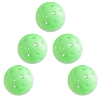 5 Опаковки топки за мариноване на закрито и открито, 74 мм Светещи топки за мариноване са Подходящи за тренировки на маринованию на закрито и открито