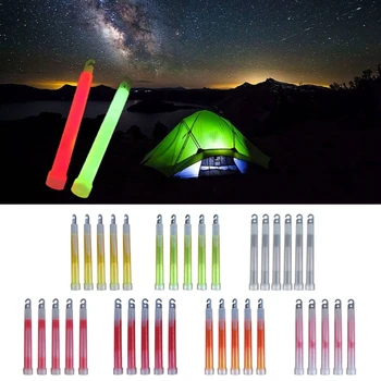 6-инчови ярки светещи пръчици за Спешна ярка химическо светещ пръчка с ултравиолетовите лъчи с продължителност до 12 часа, за партита и събития
