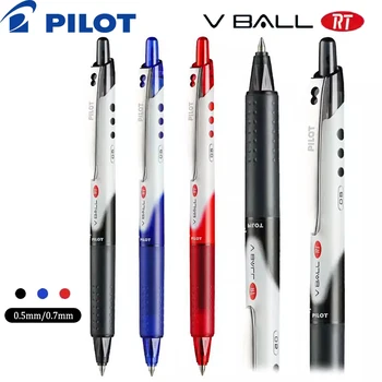 6шт Японската PILOT Химикалка писалка BLRT-VB5-Голям Капацитет, Химикалка писалка 0,5 мм, Дръжка за подпис във формата на Куршум, Канцеларски материали Kawaii