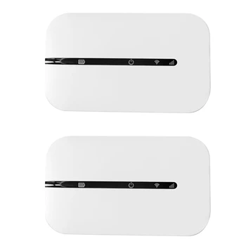 ABGZ-2X 4G рутер, Джобен Mifi на WiFi 150 Mbit / s, Wifi модем Авто мобилен Wi-Fi Безжична точка за достъп със слот за сим-карта за Преносими Wi-Fi