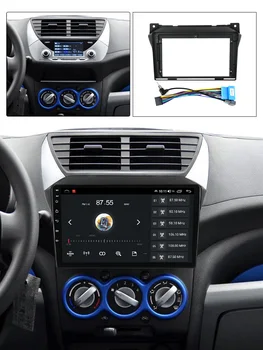 Android Автомобилното радио Стерео Пластмасов панел на челната Рамка за Suzuki Alto 2009-2016 Комплект за закрепване на устройството на таблото Кабел