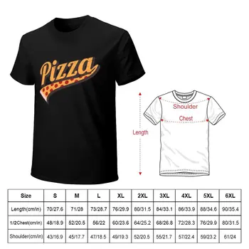 BELIEVE IN PIZZA...ФАКТ пица! Тениска, ново издание, тениски оверсайз, мъжки тениски с къс ръкав и шарките