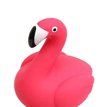 Cartoony сладък плаващ термометър за спа-басейн и езеро с участието на фламинго