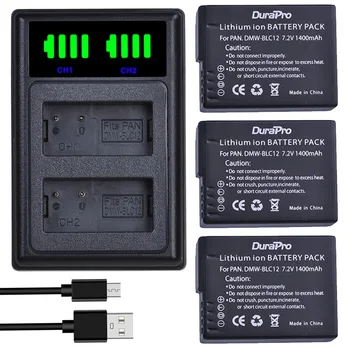 DuraPro DMW-BLC12 Батерия DMW-BLC12E Bateria 