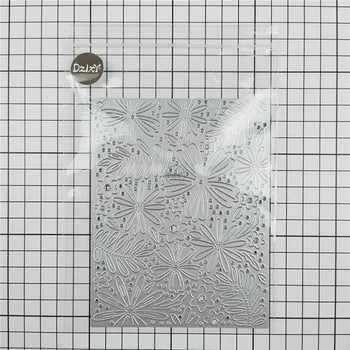 DzIxY Кухи цветен фон Метални режещи печати за направата на картичките Комплекти на печати за подпечатване на хартия Занаяти Нови шаблони Шаблони