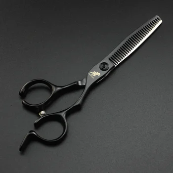Freelander Японски стоманени 6-инчов професионални фризьорски ножици за подстригване на коса фризьорски ножици за филировки на косата