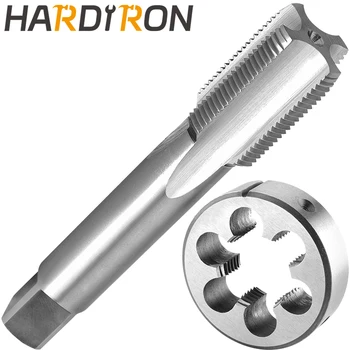 Hardiron 1-1/4-8 UN-Метчик и набор от клишета Правосторонний, 1-1/4 x 8 UN-Резбонарезни метчики и кръгли печати