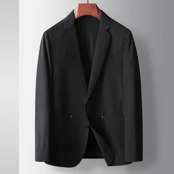 K2509-Хубав официален костюм с черен цвят