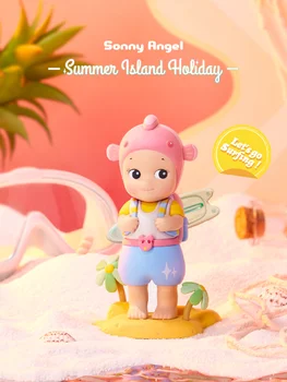 Kawaii Сони Angel Island Празнична серия на Dawn Sunset Аниме Фигурка Украшение Настолен модел Чанта за Момичета за Рожден Ден, Кутия за Подарък-изненада