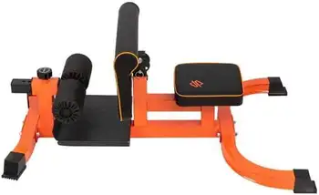 Lubomir Squat Machine - Сгъваема пейка за коремни преси в домашния фитнес и упражнения за краката, предназначена за тренировка на корема, бедрата и