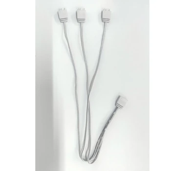 OFBK Здрав кабел-сплитер ARGB 3-Контактни конектори ARGB Надеждна работа, гъвкави кабели с дължина 335 мм, Аксесоари