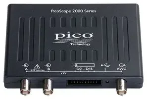 PICOSCOPE 2207B MSO Осцилоскоп PICO 2207B MSO PC USB с цифрово стартирането, PicoScope 2000, 2 + 16 канала, 70 Mhz, 1 GSPS, 64 Mpts