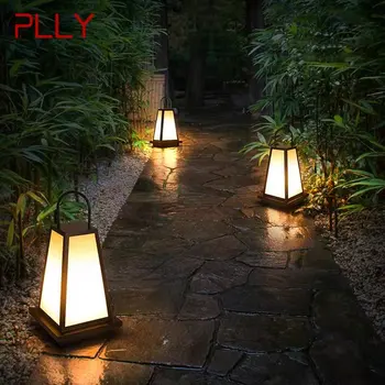 PLLY Градинска модерна слънчевата морава лампа LED преносимо осветление Водоустойчива IP65 декоративни храсти за градината Безплатна доставка