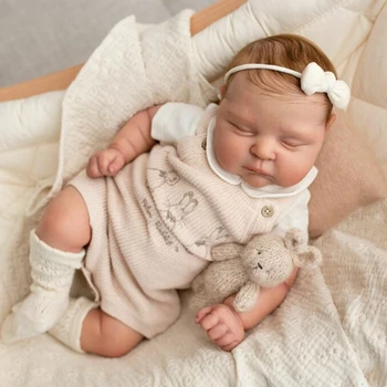 Q0KB Реалистичен новородено във формата на бебе, намираща детето, направи си сам детето си