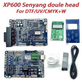 Senyang doule head Board Комплект за Epson XP600 DTF/UV Платка на принтера за печат на цветни и бели мастило W + CMYK DX10 DX11 заплата