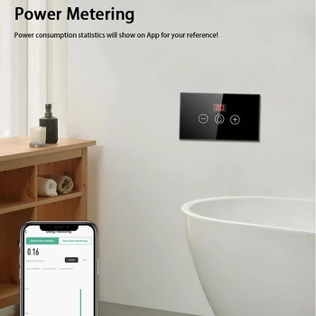 Smart Wi-Fi Бойлер Стандарт на САЩ, Интелигентен ключ Нагревател на Hristo Smart Life App Control Работи с Алекса Google