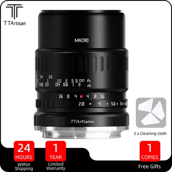 TTArtisan 40 мм f2.8 макро обектив APS-C от ръчно Фокусиране Обективи за Фотоапарати Sony E Fuji X Canon EOS M RF Nikon Z M4/3 Leica L Mount
