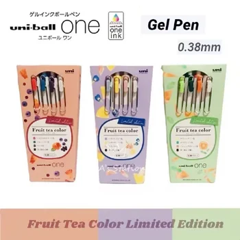 UNI Fruit Tea Color Есенно-зимния сезон е Ограничен 0,38 мм Гелевой Химикалка UNI-BALL ONE School Creative Writing Японски Канцеларски материали