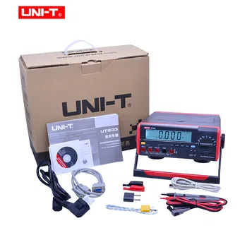 UNIT Bechtop Цифров Мултицет автоматичен обхват на DMM Hz Тестер Температурата на Кондензатора 9999 Регистрация на данни USB, RS232 UT802-804