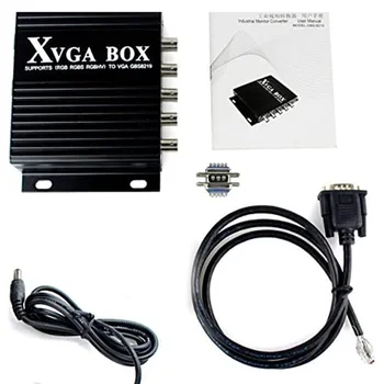 XVGA Box RGB RGBS MDA CGA EGA VGA Промишлен датчик видео за монитори GBS-8219 Промишлен датчик видео за монитори Штепсельная вилица САЩ
