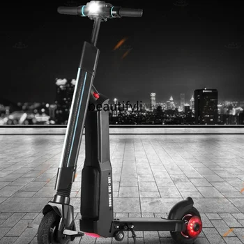 zq Електрически Скутер, с Двойно предназначение, Педал за управление, Батерия, Преносими Сгъваеми Велосипеди за възрастни, Дамски Велосипеди за разходка