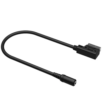 Автомобилен кабел AMI AUX MMI AMI 3,5 мм Музикален аудиоадаптер за AUDI A3 A4 A5 A6 Q5 Q7