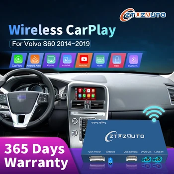 Безжична CarPlay за Volvo S60 S60L 2014-2019 7 