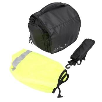 Велосипедна предната чанта-раница С поставка-държач и дождевиком За складного колоездене раницата Brompton Аксесоари
