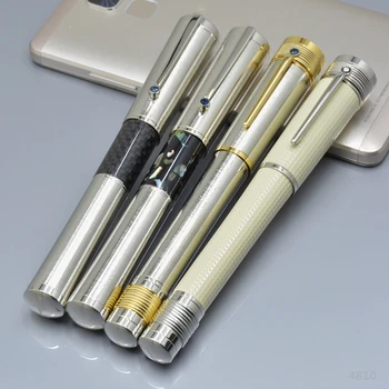висококачествена лимитированная серия Gandhi MB, писалка/химикалка химикалка с валяк, бизнес канцеларски материали, луксозни химикалки за писане, подарък