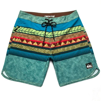 Висококачествени мъжки плажни панталони, ушити панталони с принтом, летни ежедневните свободни топене, топли панталони за мъже