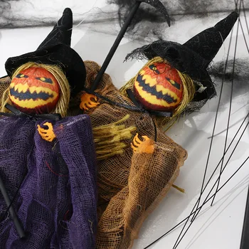 Висящи висулки във формата на кукли-Тикви за Хелоуин, за да проверите за Фестивала Призраци, Трик Или Лечение, Декор за парти в чест на Деня на Хелоуин За дома