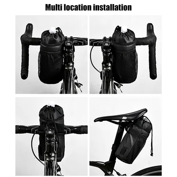 Водоустойчив мотор чанта на волана с изолирани кана на съвсем малък електрически скутер, мотоциклет, универсален държач за велосипеди бутилки