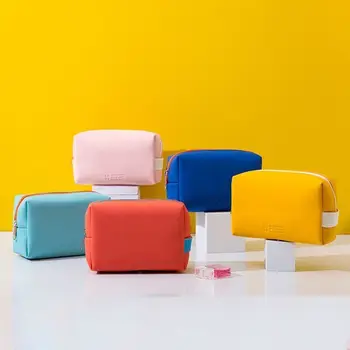 Водоустойчив Сладко чанта ярки цветове за грим, Чанта за съхранение, Дамски Пътна Косметичка