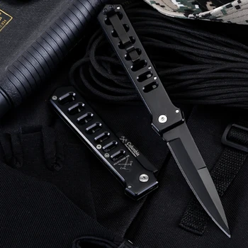 Военен Сгъваем джобен нож, тактически ножове за оцеляване, Туристически ловни ножове за къмпинг, средства за самозащита, EDC, риболовни инструменти