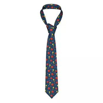 Вратовръзки на баскетбольную тема, вратовръзки Унисекс от полиестер 8 см, мъжки Модни Класически аксесоари, Gravatas за Cosplay