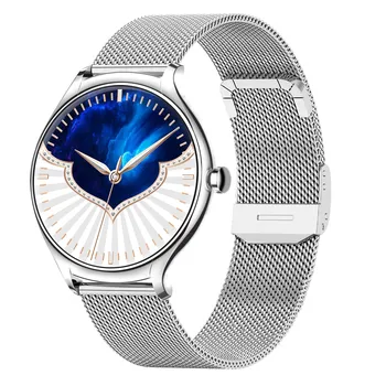 Дамски Умни часовници, Бизнес часовници, Дамски Модни Смарт часовник с сърдечния ритъм За Apple mi watch, гривна Love 2023 KT67