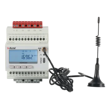 Датчици за температура Acrel НПМ Smart 3 Phase Energy Meter 4G/wi-fi/Lorawan Communication Wireless интернет на нещата Софтуер За управление на захранването с MQTT